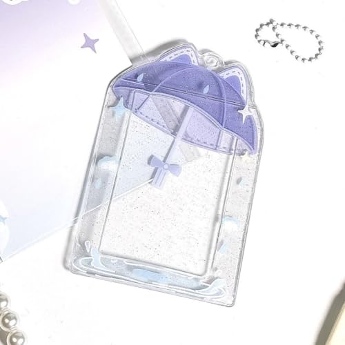 Porte-photocards rigide étuis transparents badges d'étudiants