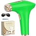 Haarlosy IPL Epilatore Luce Pulsata, 3-in-1 HR/SC/RA Epilatore Laser per Donna e Uomo, 9 Livelli di Energia Regolabile Adatto Depilatore Corpo, Viso, Ascelle, Gambe (Verde Scuro) immagine