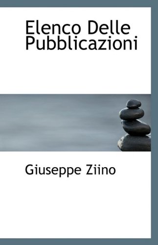 Elenco delle Pubblicazioni