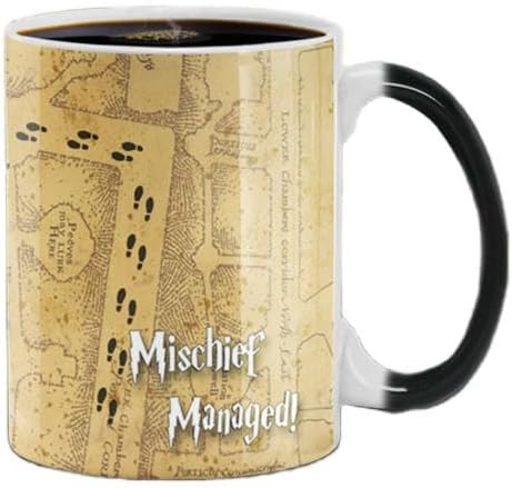 Teamap Mug Mug Map Color Changing Mug Ceramic Film and Television Peripheral ...