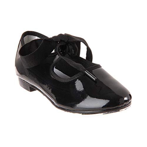 Dance Class T100W Patent Flexible Tap Shoe (Toddler/Little Kid)2