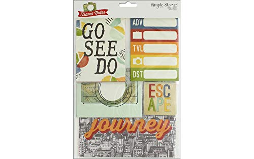 Simple Stories Travel Notes Sn@p Cards