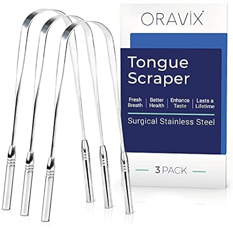 Limpiador de lengua de acero inoxidable ORAVIX Cover