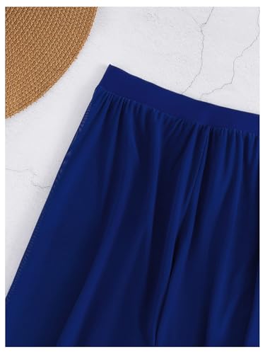 SOLY HUX Women's 3 Piece Swimsuit Bandeau Bikini Sets Bathing Suit with Cover Up Pants4