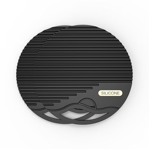 Cosamtec Salvamanteles de silicona para platos calientes, resistentes al calor, soportes para ollas y sartenes calientes, multiusos, antideslizantes, para mesa y encimera para cocina y estudio, juego