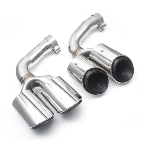 Tuyau d'échappement Cayenne essence 2018-2020 silencieux inox noir