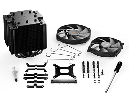 Be Quiet! Dark Rock Pro 4, Bk022, 250W Tdp, Cpu Cooler Black #TOP6