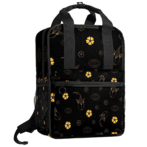 Sac à dos pour garçon confort réglable avec motif chats orange et gris