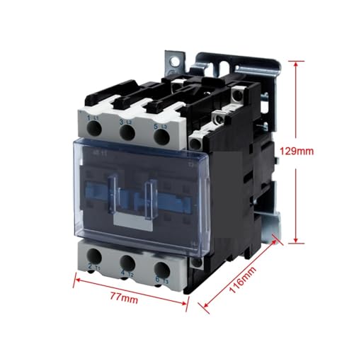 Contactor de CA 40A interruptor de corriente alterna con bobina de 220V 5