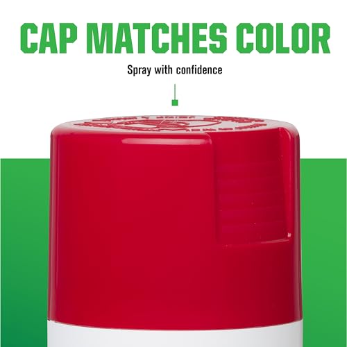 Image of Rust-Oleum 280136 Farm & Implement Spray Paint, 12 oz, Ford Red, (Pack of 1)