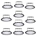 10pcs 200W Slim UFO LED High Bay Light lamp Factory Warehouse Industrial Lighting chunnuan,24000 Lumen,6000-6500K,IP54,Waterproof Dust Proof, Warehouse LED Lights- LED High Bay Lighting