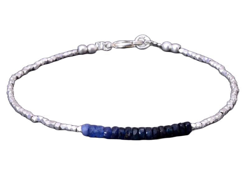Bracelet minimaliste en argent sterling pour un style quotidien élégant et raffiné
