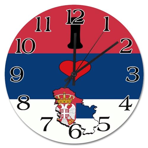 Horloge murale Serbie cadeau souvenir touristique idéal - 2