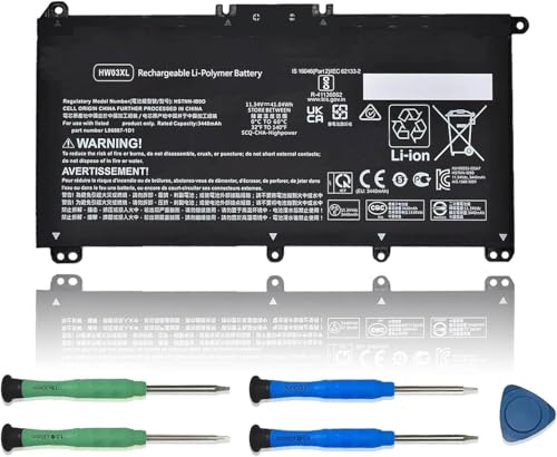 VANPIR HW03XL Laptop Battery for HP Pavilion 15-EG/EH Series