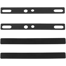 4pcs Keyboard Spacebar Foam Switch Silencer Pad Cotton Compatible with 6.25U Mechanical Keyboard Space Bar Black
