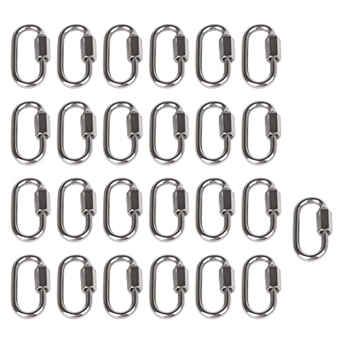 CNBTR - CNBTR Lot de 25 raccords rapides pour chaîne de remorque en acier inoxydable 304 M3,5