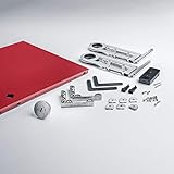 usm haller regal tiefe 350 x 350 Swissmobilia Komplettset Klapptür für USM Haller RAL 3003 Rubinrot, Metallelement, Diverse Maße, Systemmaß:750x350