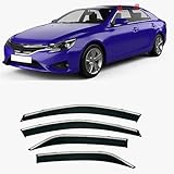 Auto Deflecteurs pour Toyota REZI/Mark X130 2010-2020 fenêtre de Voiture Protection Contre la Pluie Latérale Visière