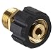 Raccord Tuyau Nettoyeur Haute Pression M22 IG Vers M22 AG - Laiton Massif 4500 PSI