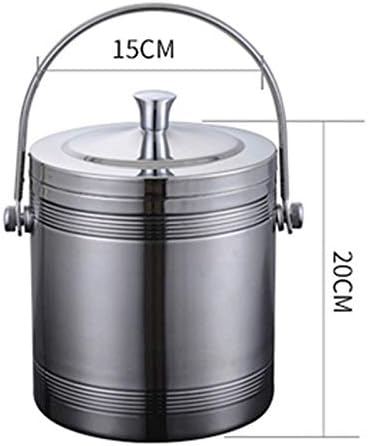 Ice Bucket Cooler Waterproof Champagne Drink Beer Bar Party for Nightclub