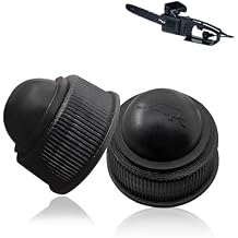 deawater 107512-01 Oil Cap Primer Bulb 2-Pack, 7/8" Chainsaw Oil Cap Replacement for Remington Chainsaw & Pole Saw, Replaces 079084-01