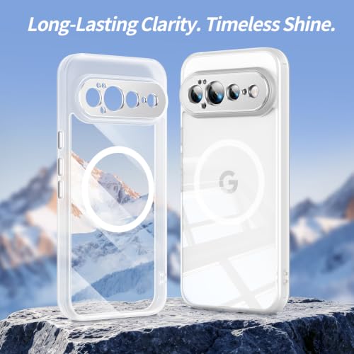 Image of Magnetic Case with Clear Back for Google Pixel 11 Pro XL, Fit for MagSafe