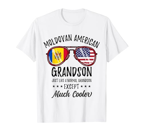 Moldovan American Grandson Moldovan Heritage T-Shirt