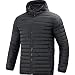 JAKO Herren Steppjacke, Schwarz, 4XL