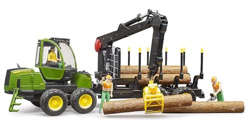 Bruder 2133 - Traktor John Deere mit Anhanger