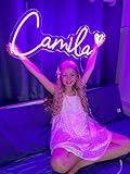 Custom Neon Signs, Customizable Wedding Decoration for Wall Decor,Birthday Party LED Light Personalized Neon,Aesthetic Neon Name Sign,Party Bedroom, Bar, Shop Name Sign Light.