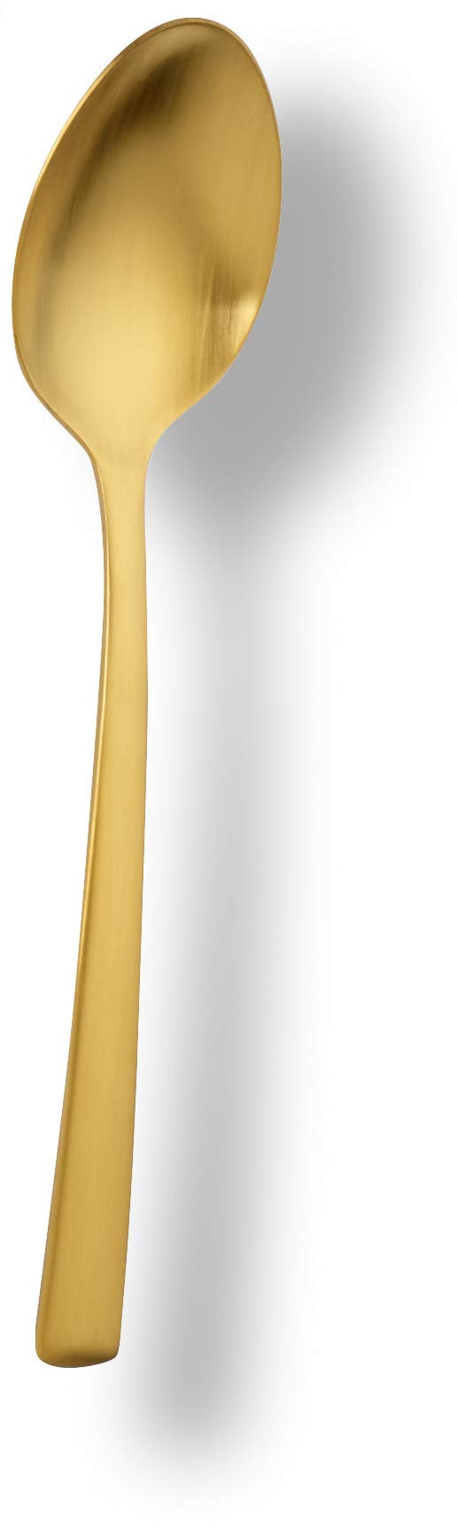 Juego De Cucharas De Café Gourmet Mix De Acero Inoxidable, 6 Piezas, Con Mango, Color Plateado