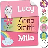 Personalized Name Labels for Kids (70 Labels) - Durable...