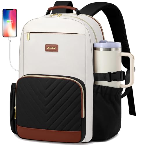 Laptop Backpack for Women Bookbag: 15.6 inch Work...
