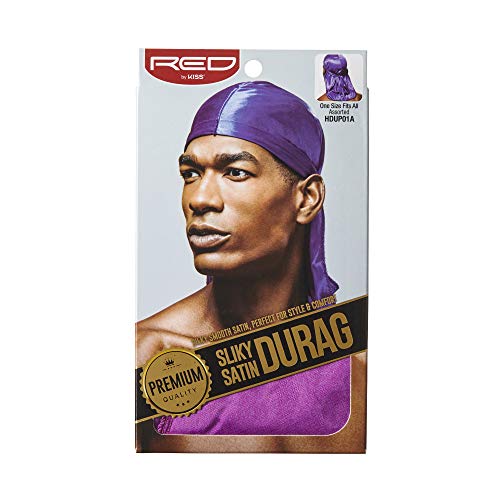 RED by KISS Premium Silky Satin Durag Purple HDUP02