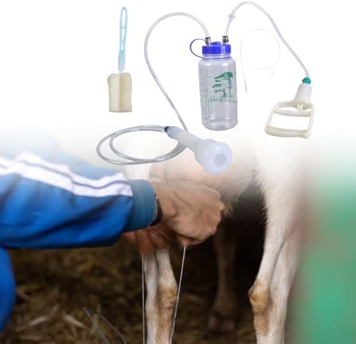 Sheep Milking Electromechanical Manual Cow Sheep Milk Taking Machine for Kitchens or Farm Small Farm Milker - 4