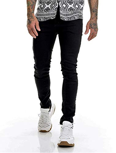 CALÇA JEANS PREMIUM PRETA SKINNY OFFERT (44)