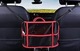 1 Pack Car Net Pocket Handbag Holder, Large Capacity Car Net Pocket Handbag Holder Between Seats, Ca
