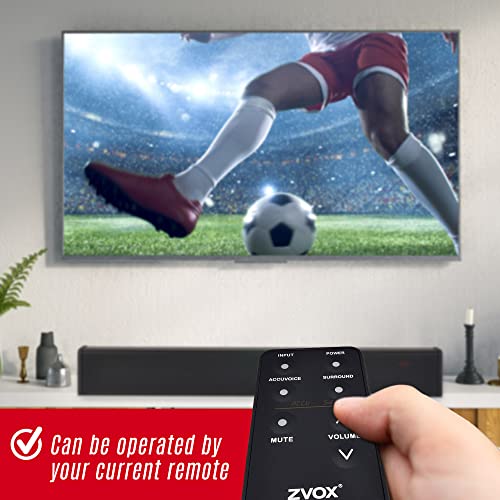 Zvox 4005002 Sb500 Soundbar For Tv, Home Speaker Bar Works With 50 Inch To 90 Inch Tvs, Soundbar With Subwoofer Built-In, 6 Modes Accuvoice Dialogue Boost thumb #5