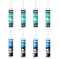 Kohree Self-Leveling RV Roof Sealant 4 Pack Bundle Non Leveling RV Roof Sealant 4 Pack,RV Caulking for Roofing, Maintenance, Repair