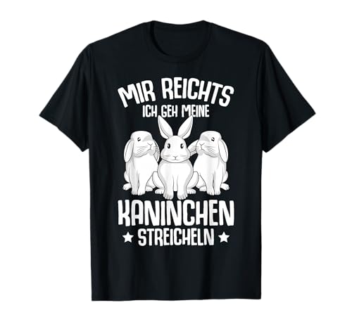 Kaninchen Hasen Liebe Süßer Hase Haustier Ostern T-Shirt