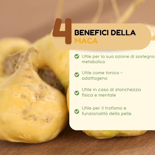 Vonderweid - Maca Tintura Madre Analcolica | Maca Peruviana In Gocce | Integratore Maca | Estrazione Ad Ultrasuoni | Vegano, Alcool Free | 100 Ml - 5