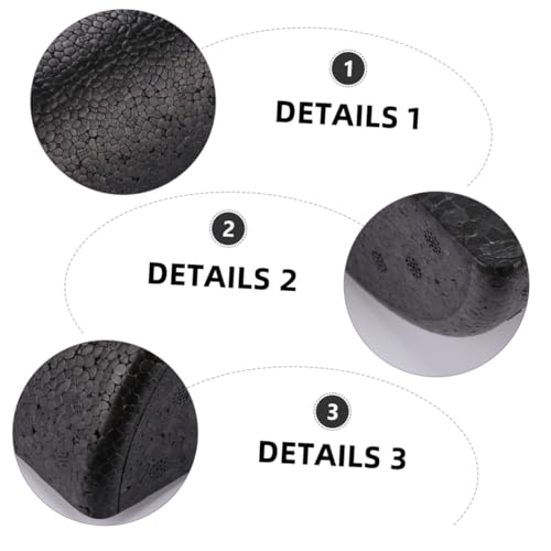 OUNONA 2pcs Rodillo de Espuma Semicircular EPP para Yoga, Masaje y Terapia Muscular miniatura 6