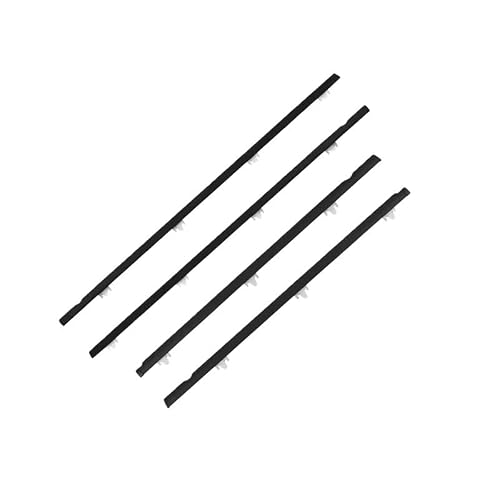 Car Window Weather Strip for Sentra for Sunny for B13 4D for Sedan 1991-1994 Window Glass Seal Belts Car Styling Mouldings Weatherstrip Sealing Strips