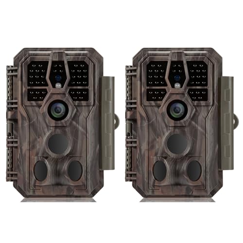 GardePro E5 Trail Camera 2-Pack (48MP HD Video)