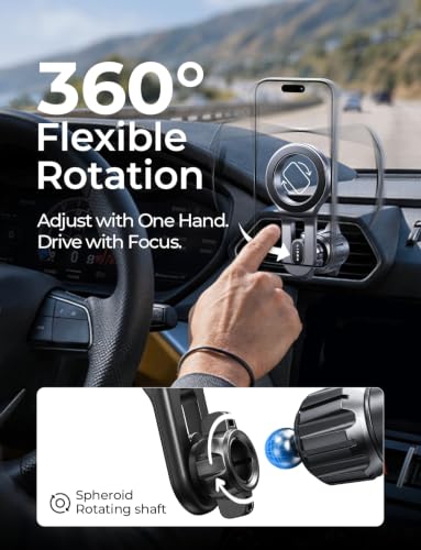 LISEN 22 Magnets Magsafe Car Mount