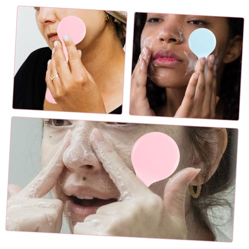 Brosse nettoyante silicone visage exfoliant points noirs soin de peau
