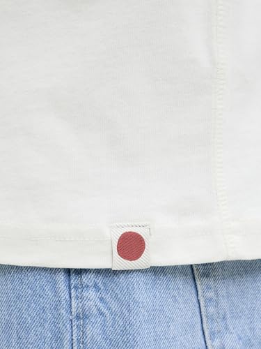 JACK & JONES T Shirt Rddaaron / Crew Neck Noos Polo EgretPrint : imprimé carré Homme - vue 6