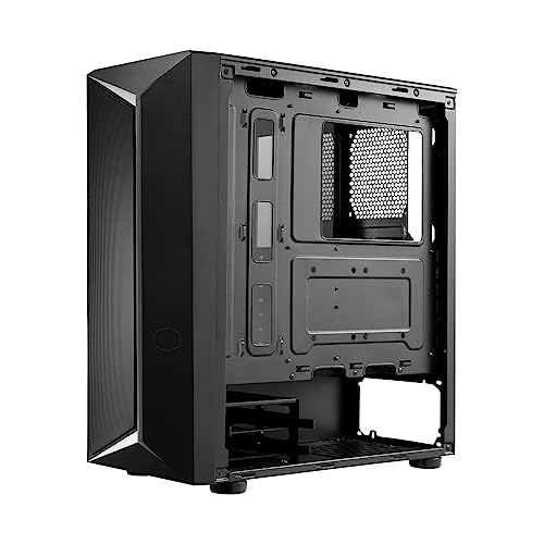 Cooler Master CMP 510 Boîtier PC - Châssis Moyen Tour avec Bande ARGB, Façade Avant Mesh, 3 x Ventilateurs ARGB 120mm, Panneau Latéral Verre Trempé, Refroidissement Polyvalent, Cage PSU Ventilée