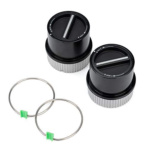WEILEITE 1C3Z-3B396-CB 4WD Auto Front Wheel Locking Hub Compatible With Ford F250 F350 F450 F550 Super Duty 1999-2004 Ford Excursion 2000-2005 Expedition Navigitor 2001-2002 Replace 600-203(Pair)