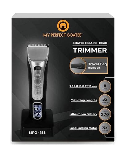 Tondeuse à barbe et outil pour entretenir votre barbe My Perfect Goatee
